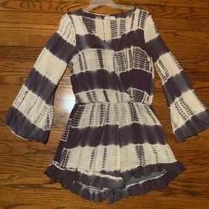 Tie dye romper